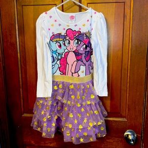 My Little Pony dress. Size 6. Like new.